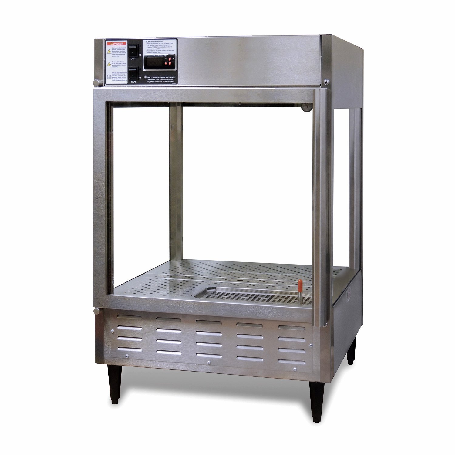 GOLD MEDAL LARGE HUMIDIFIED WARMING CABINET MODEL: 5550-00 - Allen Associates